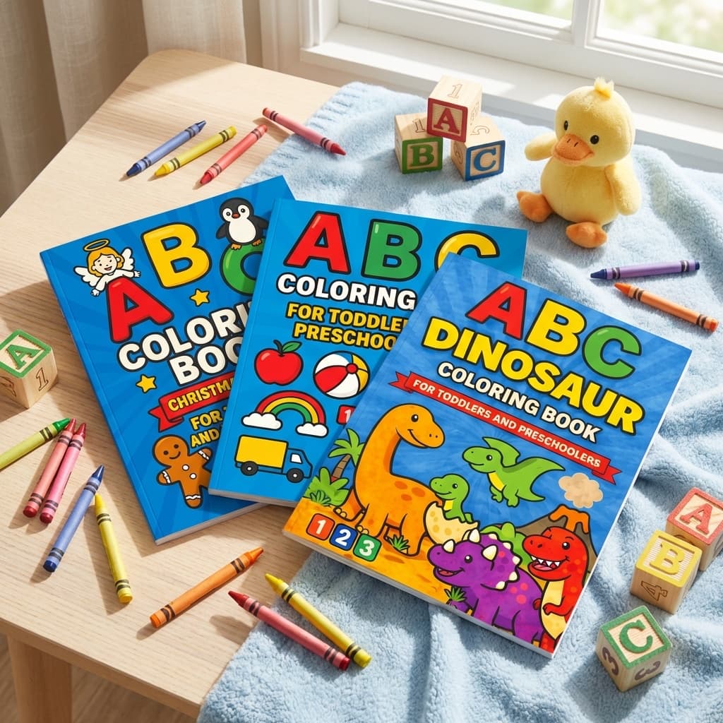 ABC Coloring Books: A Cozy Way to Practice Letters
