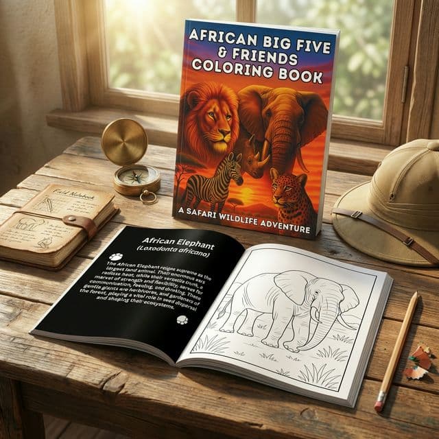 Africa Big Five & Friends: A Safari Adventure from Home