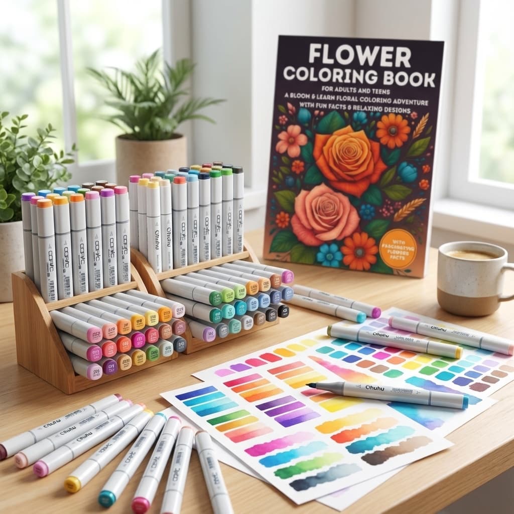 Top Pens and Markers for Coloring Books