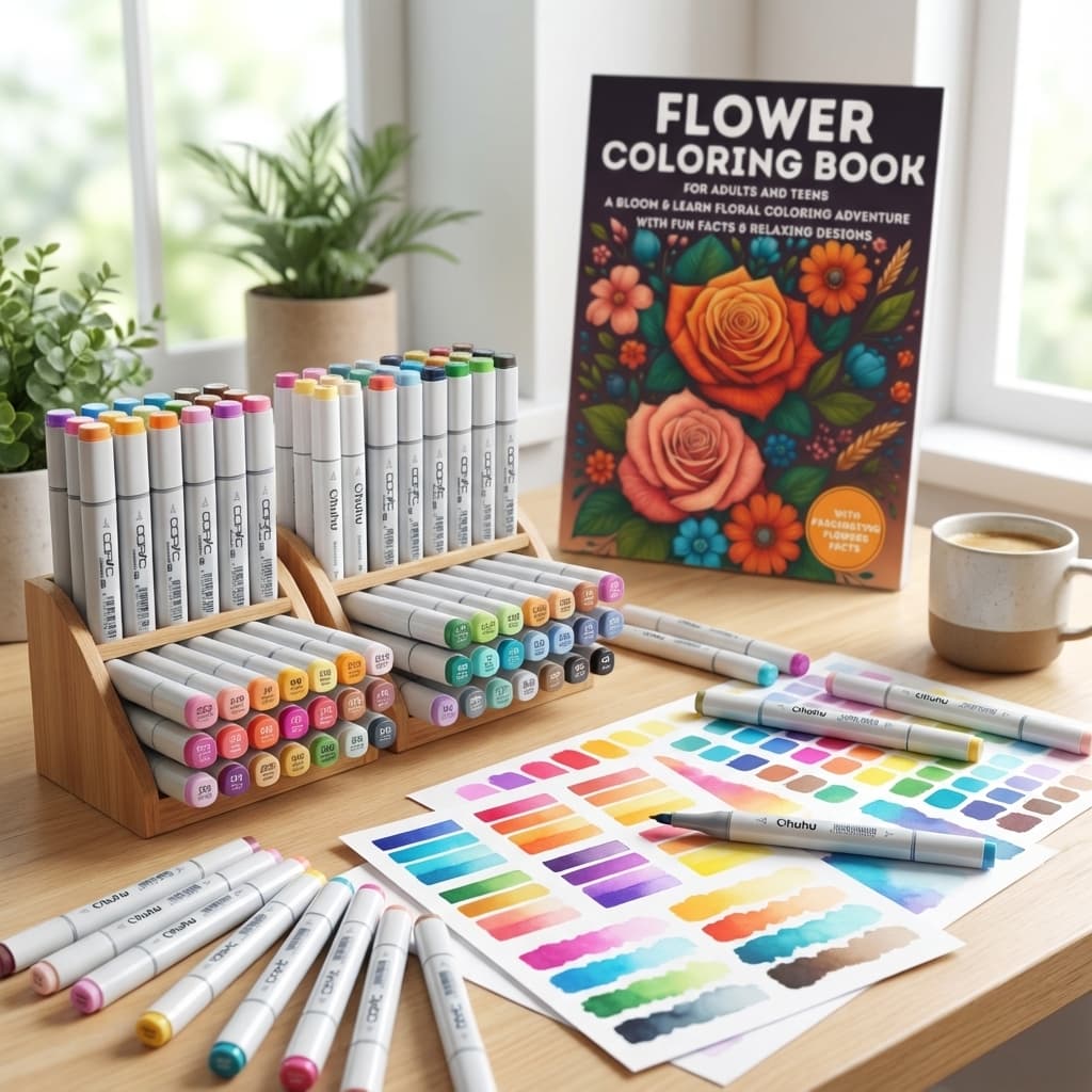 Top 5 Markers for Coloring Books in 2025