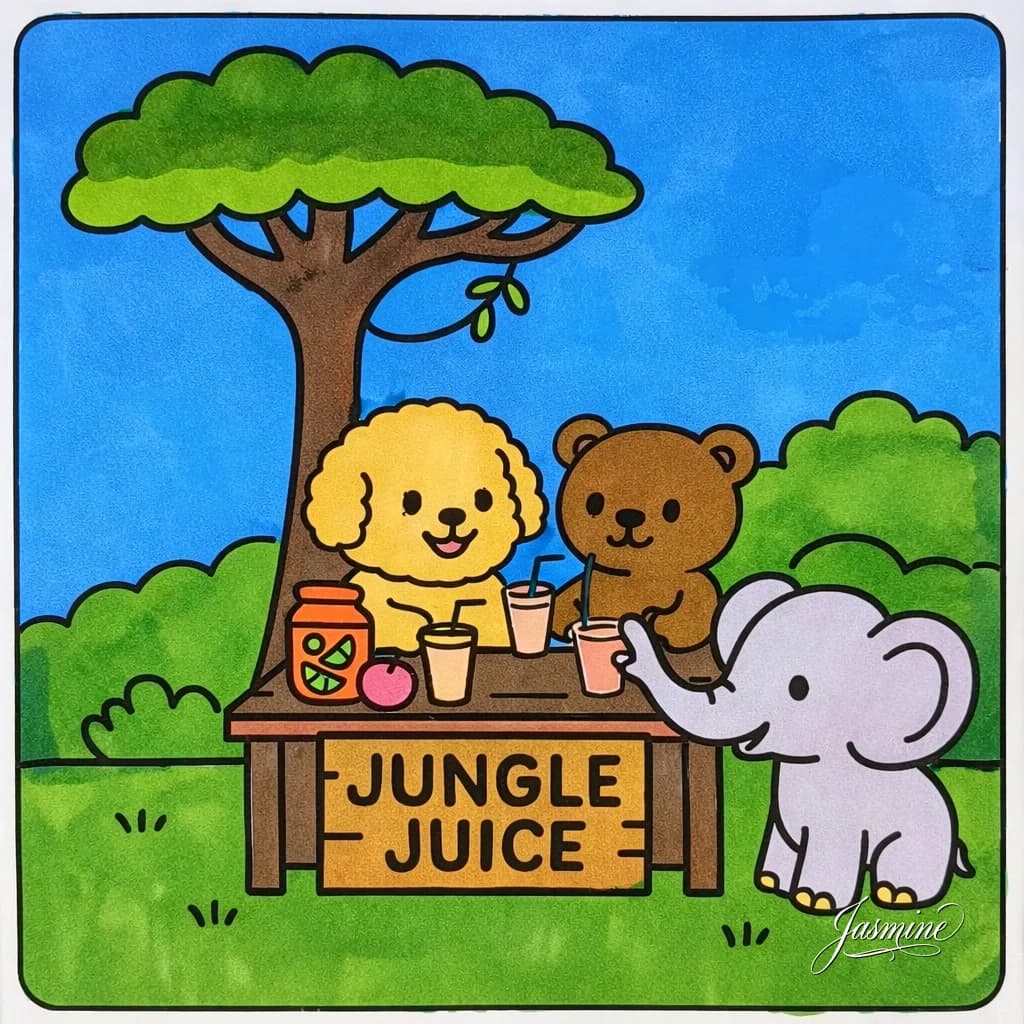 Jungle Party with Animal Friends