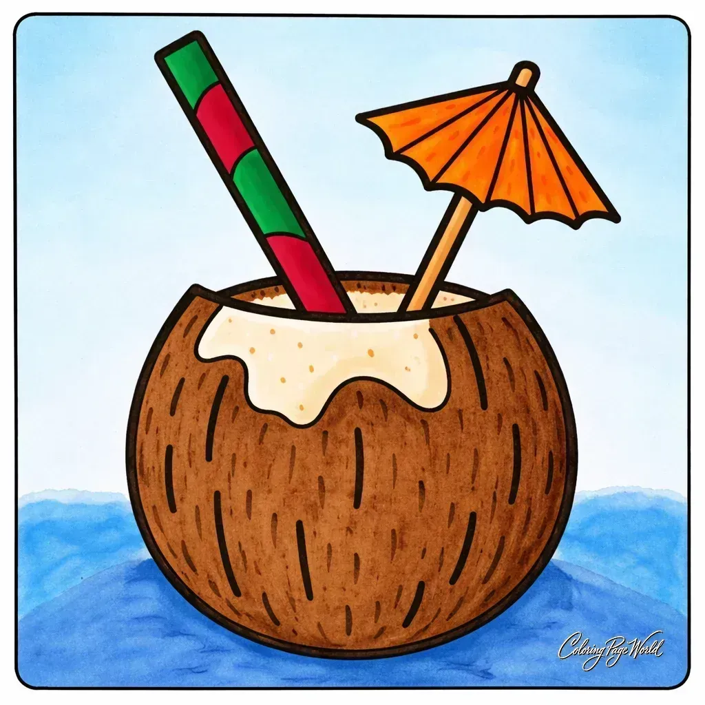 Tropical Coconut Drink