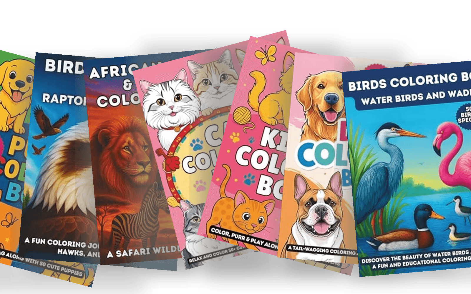 Animal Coloring Cover